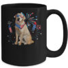 Labrador Dog American USA Flag 4th of July Men women Lover Mug 15oz Mug Black back 600x.jpg
