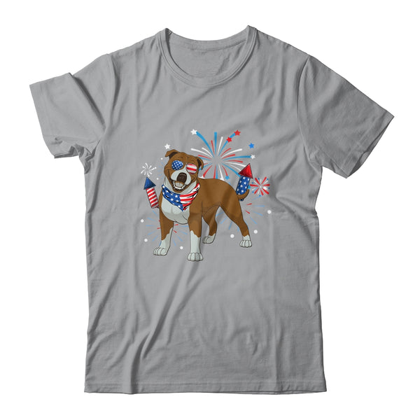 Pitbull Dog American USA Flag 4th of July Men women Lover Classic T Shirt Sport Grey 600x.jpg
