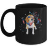 Beagle Dog American USA Flag 4th of July Men women Lover Mug 11oz Mug Black front 600x.jpg