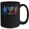 Peace Love Music US Flag 4th Of July Music Teacher Patriotic Mug 15oz Mug Black back 600x.jpg