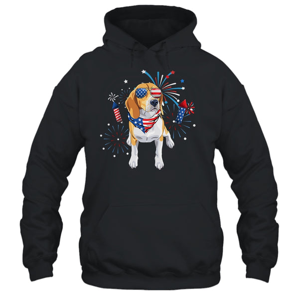 Beagle Dog American USA Flag 4th of July Men women Lover Pullover Hoodie Black 600x.jpg
