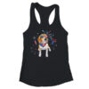 Beagle Dog American USA Flag 4th of July Men women Lover Women s Ideal Racerback Tank Black 600x.jpg