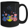 Softball Lover Patriotic 4th Of July Independence Day Mug 15oz Mug Black back 600x.jpg