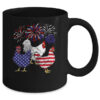 Funny Chickens American Flag Patriotic Farmer 4th Of July Mug 11oz Mug Black back 600x.jpg