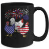 Funny Chickens American Flag Patriotic Farmer 4th Of July Mug 15oz Mug Black back 600x.jpg