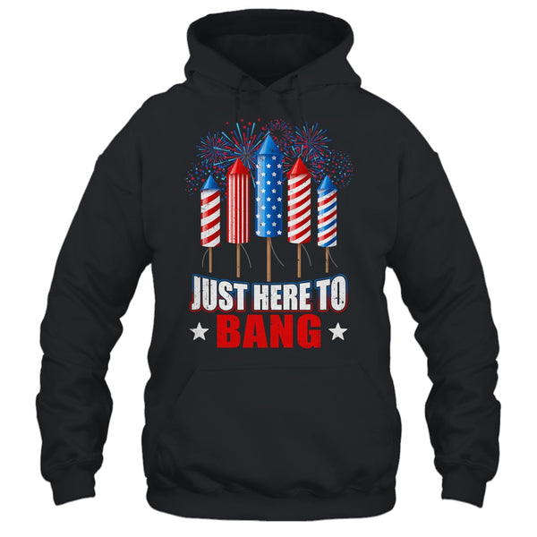 Funny I m Just Here To Bang Tee 4th of July Mens Womens Kids Pullover Hoodie Black 600x.jpg