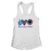 Peace Love America Sunflower Funny 4th Of July Fireworks Women s Ideal Racerback Tank White 600x.jpg