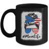 American Flag Mom Life Bleached Mother s 4th Of July Funny Mug 11oz Mug Black front 600x.jpg