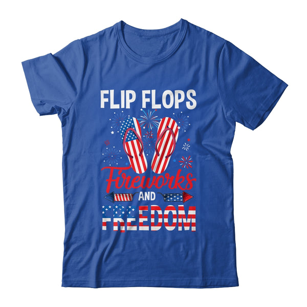 Flip Flop Fireworks And Freedom Independence Day July of 4th Classic T Shirt Royal 600x.jpg