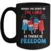 Fourth Of July Where The Spirit Of The Lord Is Iced Cream Mug 15oz Mug Black 600x.jpg