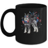 Schnauzer Dog American USA Flag 4th of July Men women Lover Mug 11oz Mug Black front 600x.jpg