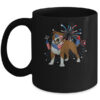 Pitbull Dog American USA Flag 4th of July Men women Lover Mug 11oz Mug Black front 600x.jpg