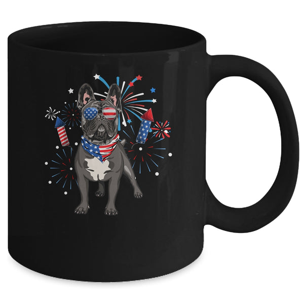 French Bulldog Dog American USA Flag 4th of July women Lover Mug 11oz Mug Black back 600x.jpg