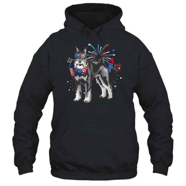 Schnauzer Dog American USA Flag 4th of July Men women Lover Pullover Hoodie Black 600x.jpg