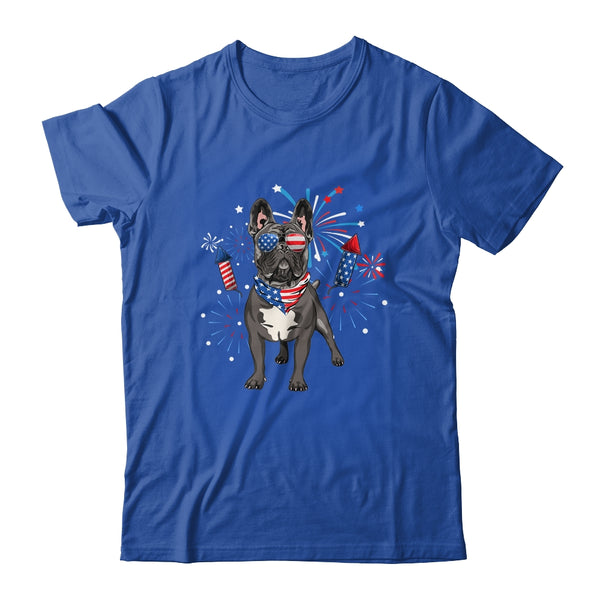 French Bulldog Dog American USA Flag 4th of July women Lover Classic T Shirt Royal 600x.jpg