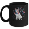 Bull Terrier Dog American USA Flag 4th of July women Lover Mug 11oz Mug Black front 600x.jpg