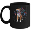 Boxer Dog American USA Flag 4th of July Men women Lover Mug 11oz Mug Black front 600x 1.jpg
