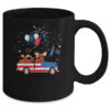 Funny Moose Riding Red Truck USA Flag Patriotic 4th Of July Mug 11oz Mug Black back 600x.jpg