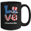 Love Teacher Life American Flag USA 4th Of July Fourth Mug 15oz Mug Black back 600x.jpg