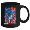 Dinosaur 4th of July Kids Boys Men Amerisaurus T Rex Funny Mug 11oz Mug Black back 600x.jpg