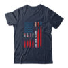 Just Here To Bang American Flag Fireworks Funny 4th Of July Classic T Shirt Navy 600x.jpg