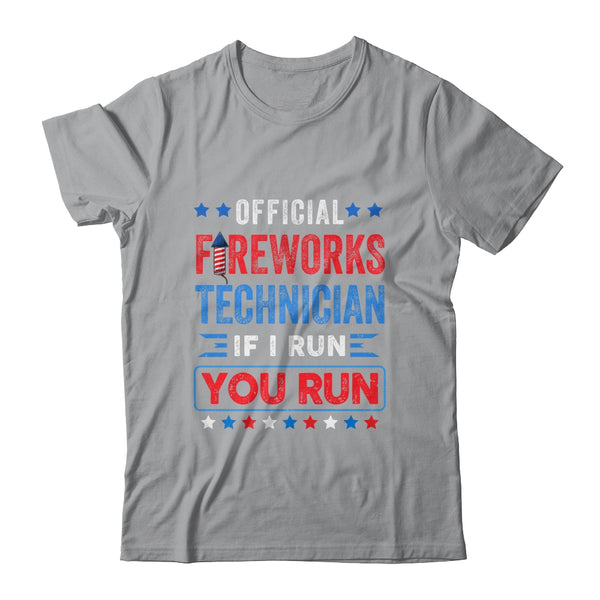 Official Firework Technician if I Run You Run 4th July Funny Classic T Shirt Sport Grey 600x 2.jpg