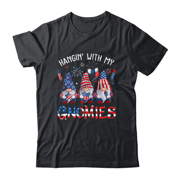 Patriotic Gnome 4th Of July Funny Hangin With My Gnomies Classic T Shirt Black 600x.jpg