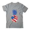 Hawaiian Pineapple American Flag Sunglasses 4th of July Classic T Shirt Sport Grey 600x.jpg
