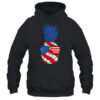 Hawaiian Pineapple American Flag Sunglasses 4th of July Pullover Hoodie Black 600x.jpg