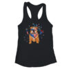 Bulldog Dog American USA Flag 4th of July Men women Lover Women s Ideal Racerback Tank Black 600x.jpg
