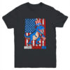 Dinosaur 4th of July Kids Boys Men Amerisaurus T Rex Funny Youth Youth T Shirt Black 600x.jpg
