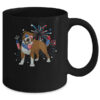 Pitbull Dog American USA Flag 4th of July Men women Lover Mug 11oz Mug Black back 600x 1.jpg