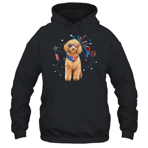 Poodle Dog American USA Flag 4th of July Men women Lover Pullover Hoodie Black 600x.jpg