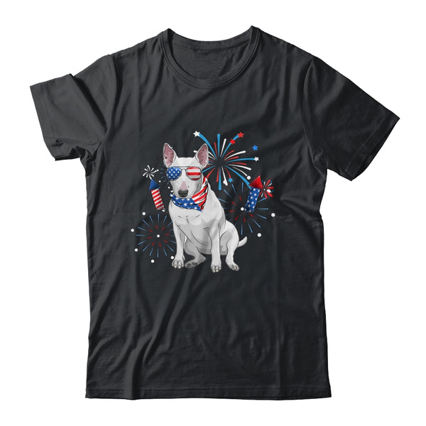 Bull Terrier Dog American USA Flag 4th of July women Lover Classic T Shirt Black 600x 2.jpg