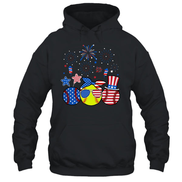Softball Lover Patriotic 4th Of July Independence Day Pullover Hoodie Black 600x 1.jpg