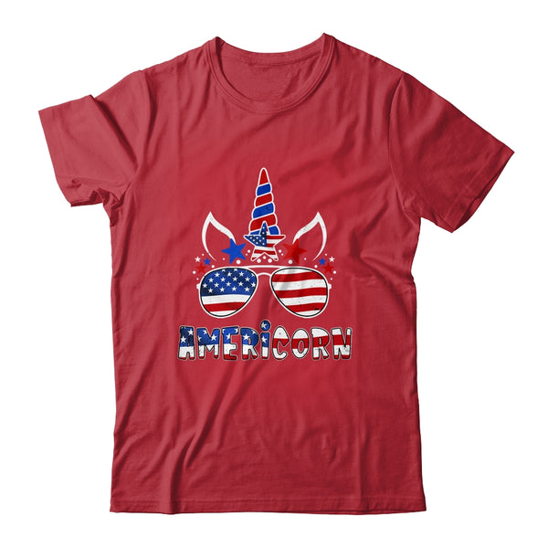Americorn Unicorn 4th of July Girls Kids American Classic T Shirt Red 600x 1.jpg