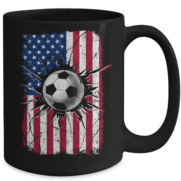 Vintage Soccer 4th of July Men USA American Flag Boys Mug 15oz Mug Black back 600x.jpg