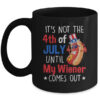 Funny 4th Of July Hot Dog Wiener Comes Out Humor Mug 11oz Mug Black 600x.jpg