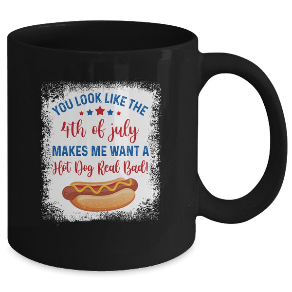 You Look Like 4th Of July Makes Me Want A Hot Dog Real Bad Mug 11oz Mug Black 7049263c 8c75 4ab0 b22f e0f725713718 600x.jpg