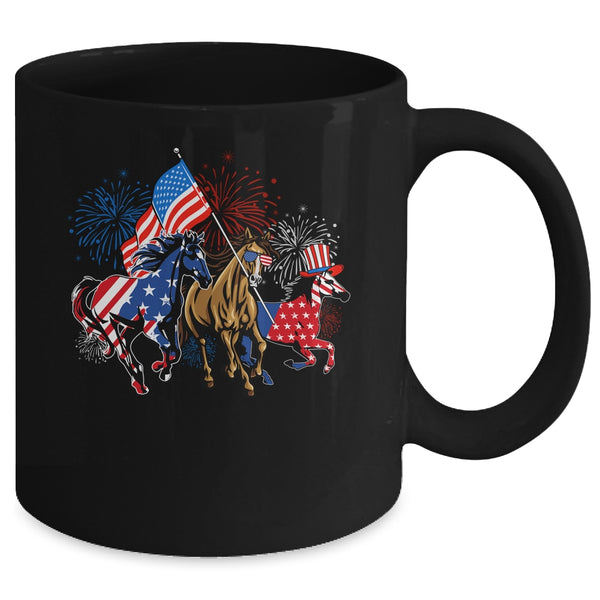 Happy 4th Of July American Flag Red White Horse And Blue Mug 11oz Mug Black 0c5b9224 128e 441b 89ff 64e14e3e2204 600x.jpg