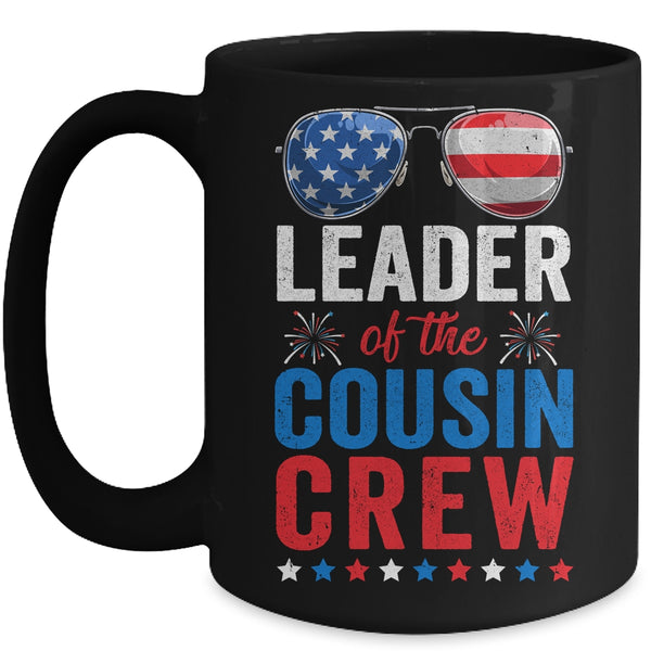 Leader Of The Cousin Crew 4th Of July Mug 15oz Mug Black 600x.jpg