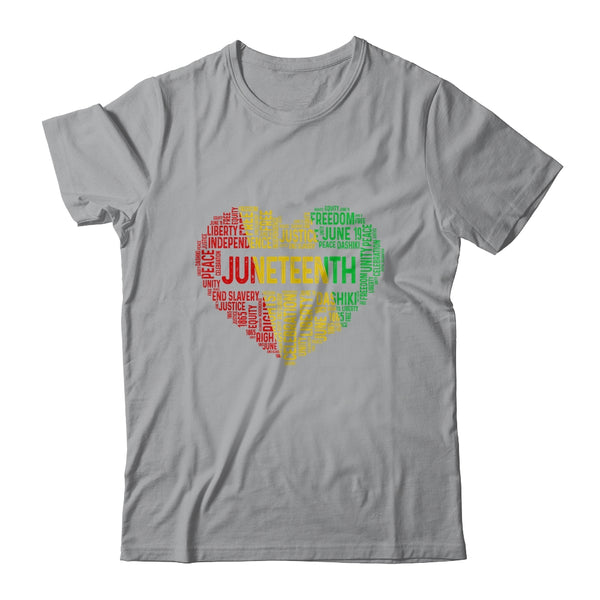 Juneteenth Heart Black History Afro American African Freedom Classic T Shirt Sport Grey 600x.jpg
