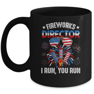 Fireworks Director If I Run You Run Funny 4th Of July Mug 11oz Mug Black front 600x 1.jpg