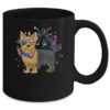 Yorkie Dog American USA Flag 4th of July Men women Lover Mug 11oz Mug Black back 600x 1.jpg