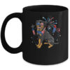 Rottweiler Dog American USA Flag 4th of July Men women Lover Mug 11oz Mug Black front 600x 1.jpg