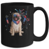 Pug Dog American USA Flag 4th of July Men women Lover Mug 15oz Mug Black back 600x.jpg