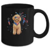 Poodle Dog American USA Flag 4th of July Men women Lover Mug 11oz Mug Black back 600x.jpg