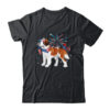Saint Bernard Dog American USA Flag 4th of July women Lover Classic T Shirt Black 600x 2.jpg