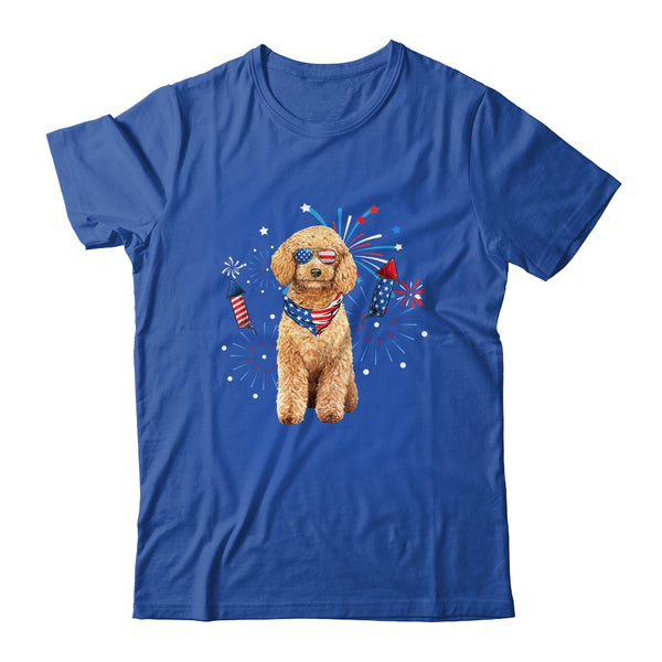 Poodle Dog American USA Flag 4th of July Men women Lover Classic T Shirt Royal 600x 1.jpg