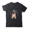 Pug Dog American USA Flag 4th of July Men women Lover Classic T Shirt Black 600x.jpg